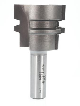 Whiteside 3354 Standard Glue Joint Router Bit 1-1/2" Large Diameter 1/2" to 1-1/4" Cut Length 1/2" Shank 2 Flute