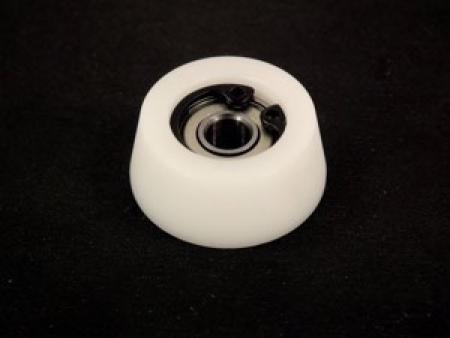Whiteside BB300 Nylon Sleeved Ball Bearing 7/8" x 10 Degree OD 3/16" ID