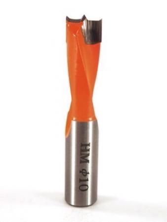 Whiteside DB10-57LH LH Dowel Drill Carbide Tipped 10mm Cutting Diameter 57mm Overall Length