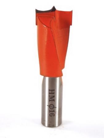 Whiteside DB16-57LH LH Dowel Drill Carbide Tipped 16mm Cutting Diameter 57mm Overall Length