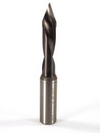 Whiteside DT8-70LHSC Dowel Drill Thru Hole V-Point Solid Carbide LH 8mm Cutting Diameter 70mm Overall Length