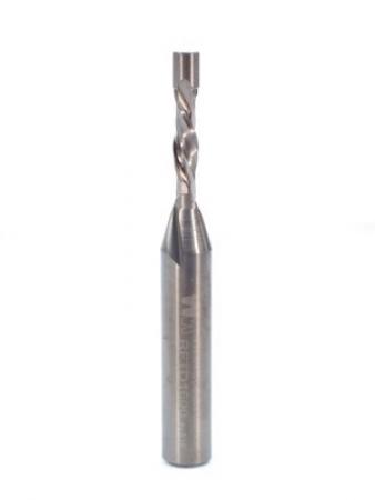 Whiteside RFTD1600 Downcut 1/8" Cutting Diameter 3/8" Cut Length Solid Carbide Spiral Flush Trim 1/4" Shank 2 Flute