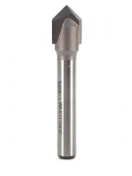Whiteside Router Bits 1508 V-Groove Bit with 90-Degree 1-1/2-Inch Cutting Diameter and 3/4-Inch Point Length 