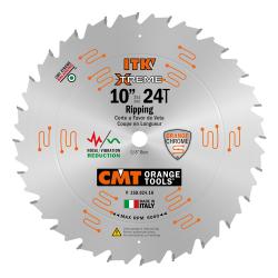 CMT 10" 24T ITK Xtreme Thin Kerf Ripping Saw Blade 5/8" Bore