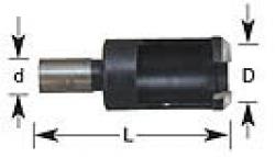 Amana Timberline 3/8" Straight Plug Cutter