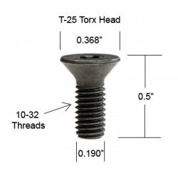 Byrd Shelix Head Carbide Insert Torx Screw