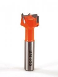 Whiteside DH20-57LH LH Hinge Boring Router Bit Carbide Tipped 20mm Cutting Diameter 57mm Overall Length