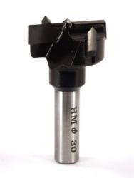 Whiteside DH30-57 RH Hinge Boring Router Bit Carbide Tipped 30mm Cutting Diameter 57mm Overall Length