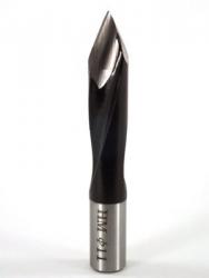 Whiteside DT11-70 RH Dowel Drill Thru Hole V-Point Carbide Tipped 11mm Cutting Diameter 70mm Overall Length
