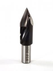 Whiteside DT14-57 RH Dowel Drill Thru Hole V-Point Carbide Tipped 14mm Cutting Diameter 57mm Overall Length