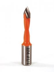 Whiteside DT250-57LH Dowel Drill Thru Hole V-Point Carbide Tipped LH 1/4" "Cutting Diameter 57mm Overall Length