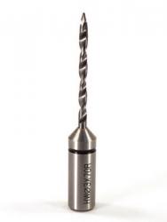 Whiteside DT3-70SC Dowel Drill Thru Hole V-Point Solid Carbide RH 3mm Cutting Diameter 70mm Overall Length