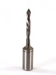 Whiteside DT4-57LHSC Dowel Drill Thru Hole V-Point Solid Carbide LH 4mm Cutting Diameter 57mm Overall Length