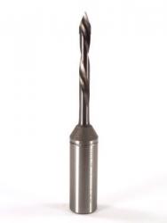 Whiteside DT4-70LHSC Dowel Drill Thru Hole V-Point Solid Carbide LH 5mm Cutting Diameter 57mm Overall Length