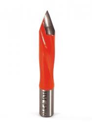 Whiteside DT437-70LH Dowel Drill Thru Hole V-Point Carbide Tipped LH 7/16" " Cutting Diameter 70mm Overall Length