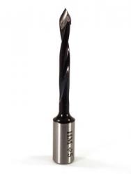 Whiteside DT5-70 RH Dowel Drill Thru Hole V-Point Carbide Tipped 5mm Cutting Diameter 70mm Overall Length