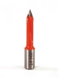Whiteside DT7-57LH Dowel Drill Thru Hole V-Point Carbide Tipped LH 7mm Cutting Diameter 57mm Overall Length