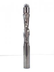 Whiteside RFTD5200 Downcut 1/2" Cutting Diameter 2" Cut Length Solid Carbide Spiral Flush Trim 1/2" Shank 2 Flute